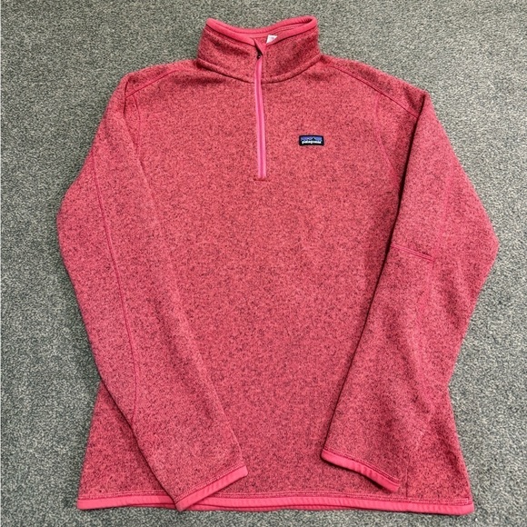 Patagonia Tops - Patagonia Women's Better Sweater® 1/4-Zip Ginger Berry size L